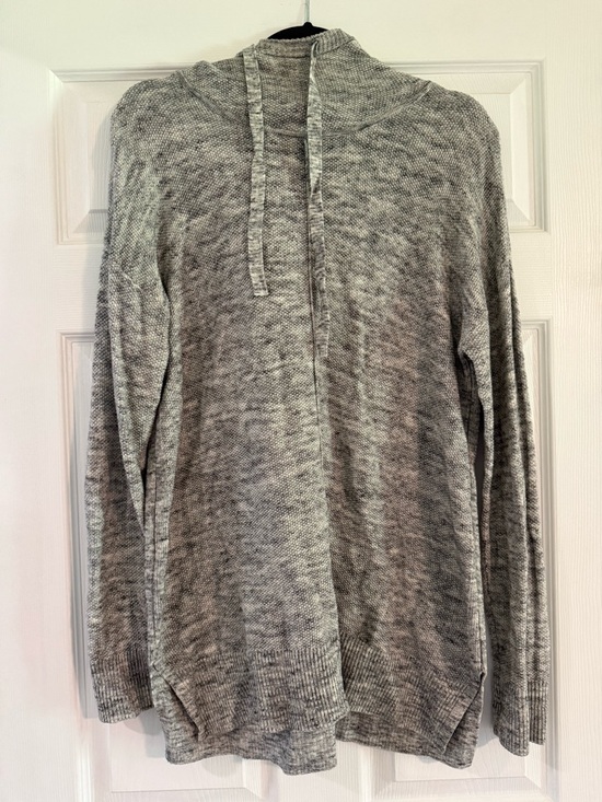 GAP Sweaters - Gap, Lightweight Woman’s Soft Knit Hooded Sweater - Gray
